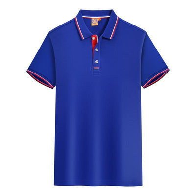 Summer Lapel Short Sleeve Polo Shirt