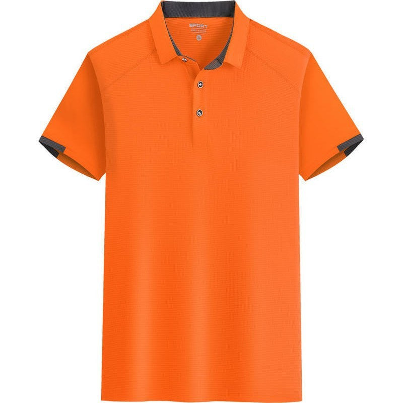 Lapel Work Polo Shirt Quick-drying T-shirt Work Wear