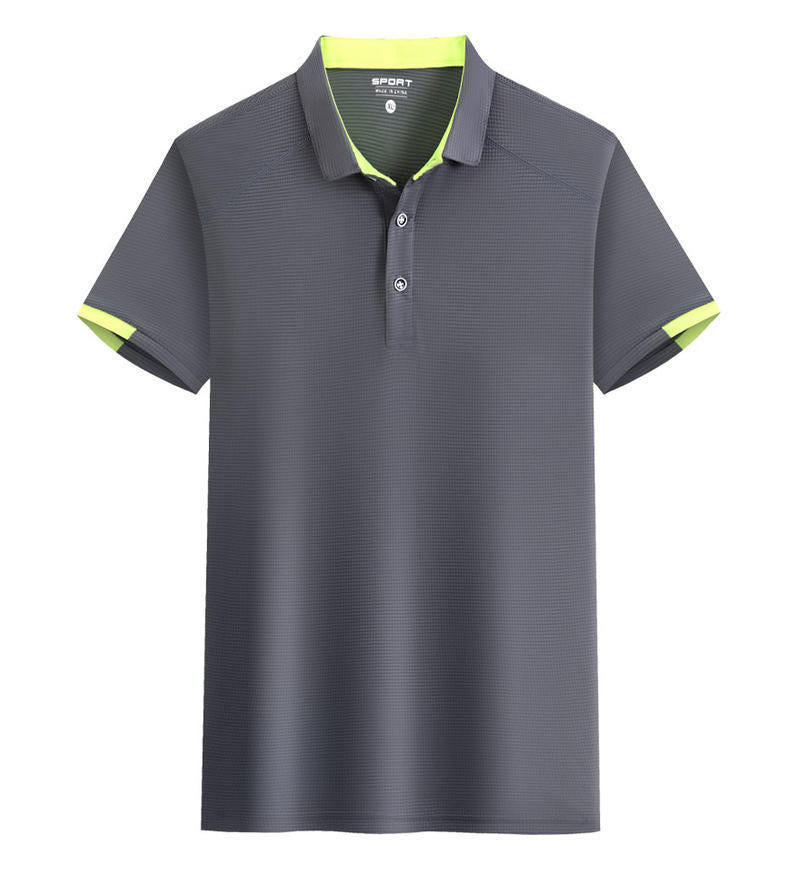 Lapel Work Polo Shirt Quick-drying T-shirt Work Wear