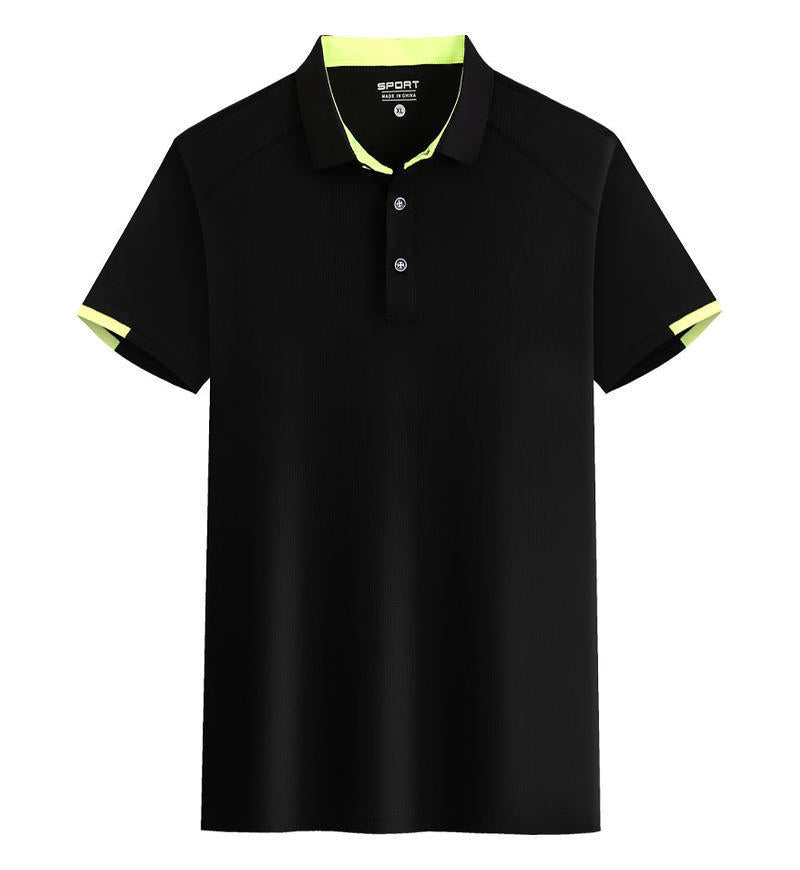 Lapel Work Polo Shirt Quick-drying T-shirt Work Wear