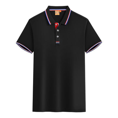 Summer Lapel Short Sleeve Polo Shirt