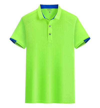 Lapel Work Polo Shirt Quick-drying T-shirt Work Wear