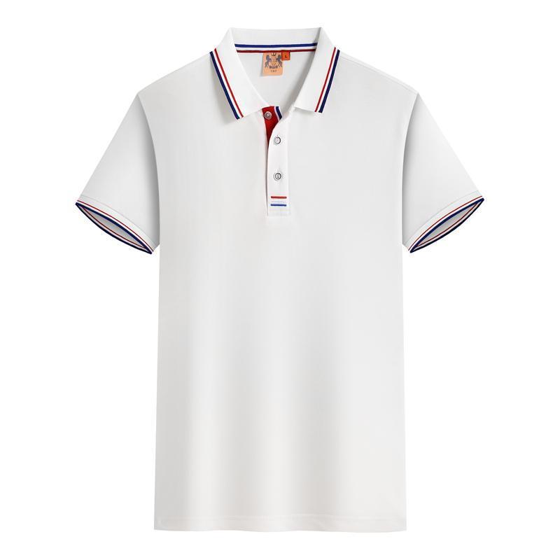 Summer Lapel Short Sleeve Polo Shirt