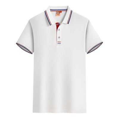 Summer Lapel Short Sleeve Polo Shirt